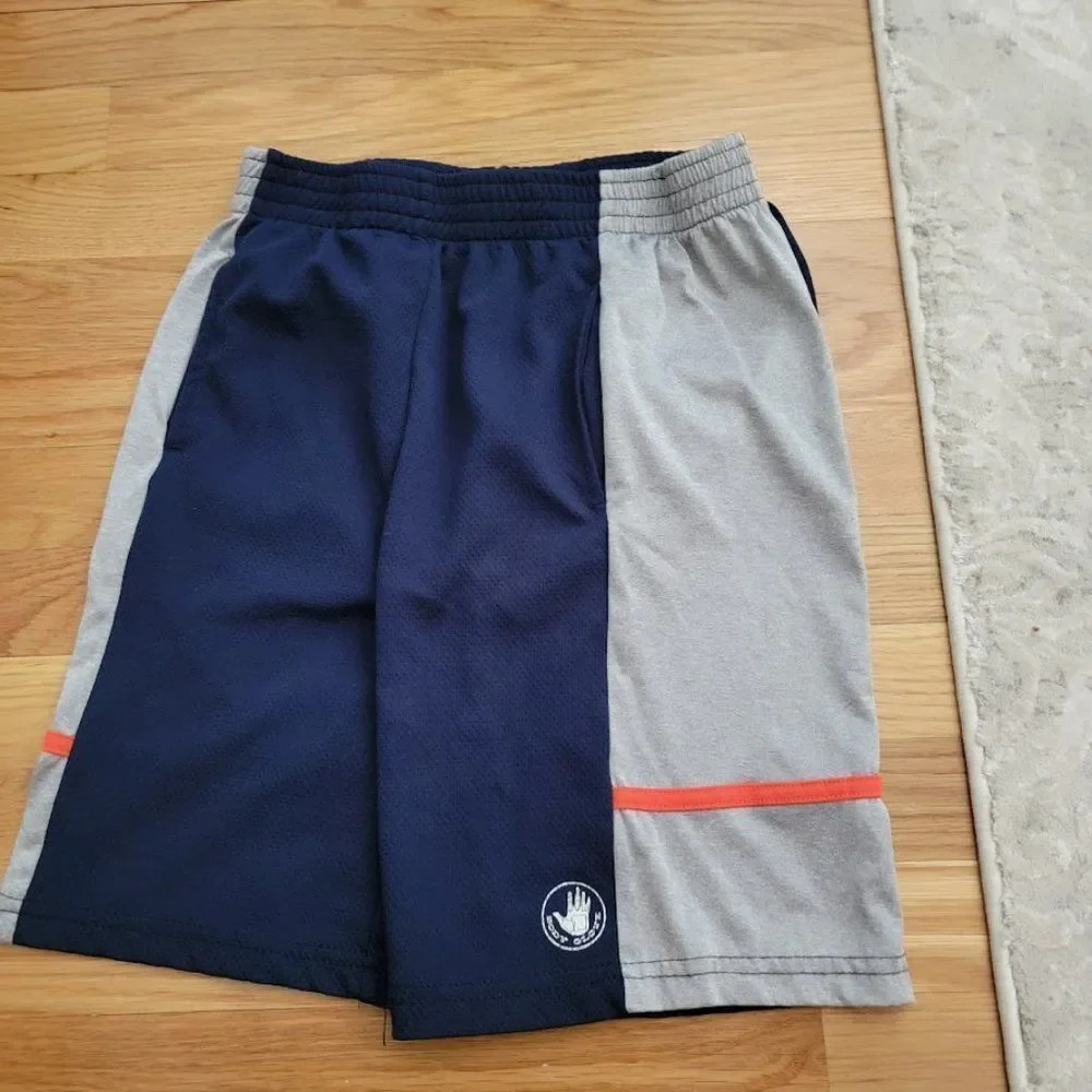 Body Glove boy's Blue & Gray basketball Activewear Short size M 10-12